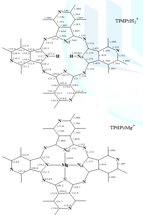 Structure of tpdpzh2* (h=